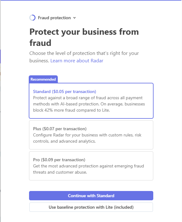 Fraud protection